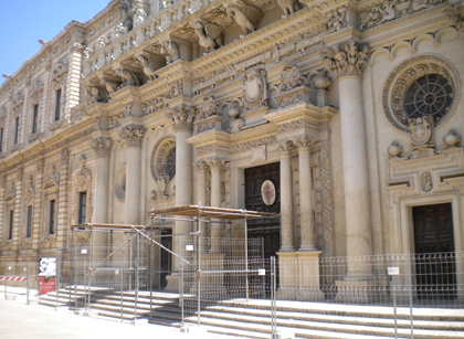 Restauro della Basilica di Santa Croce a Lecce: domani vertice presso il Comune 