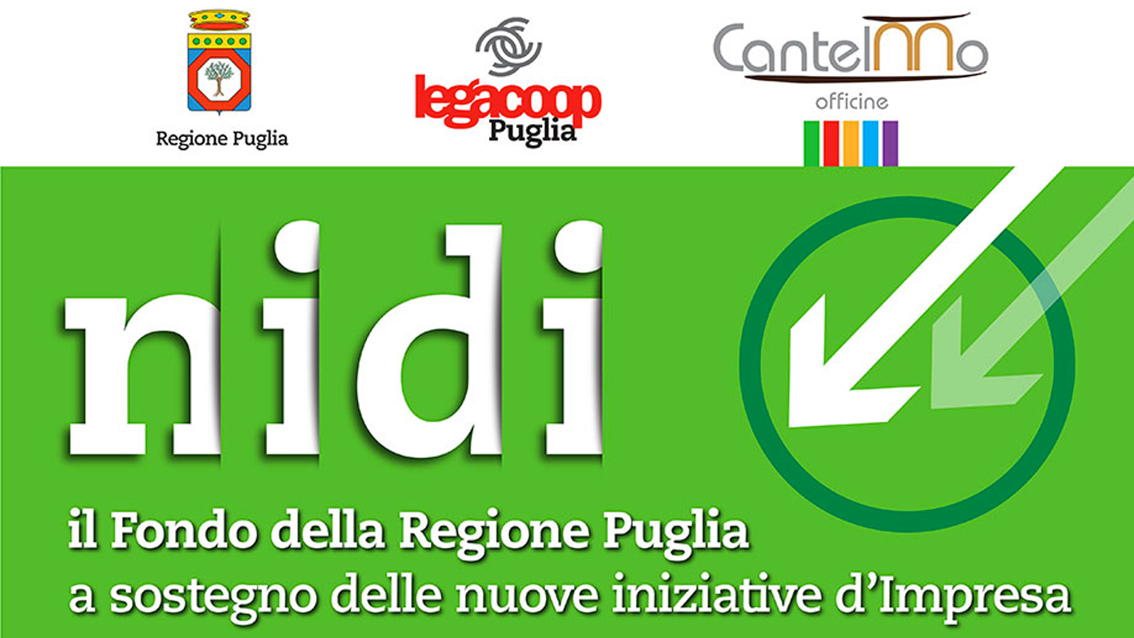 Bando NIDI: il 12 aprile la presentazione alle Officine Cantelmo