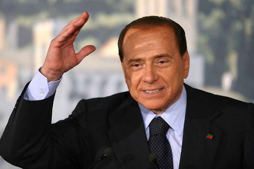 Silvio Berlusconi a Bari