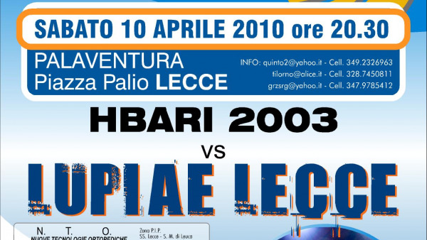 Fase due: è subito derby con il Bari