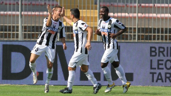 Lecce-Udinese 0-2: il tabellino