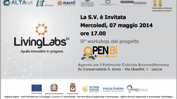IN DIRETTA: III Workshop Openbì - Biblioteche interattive