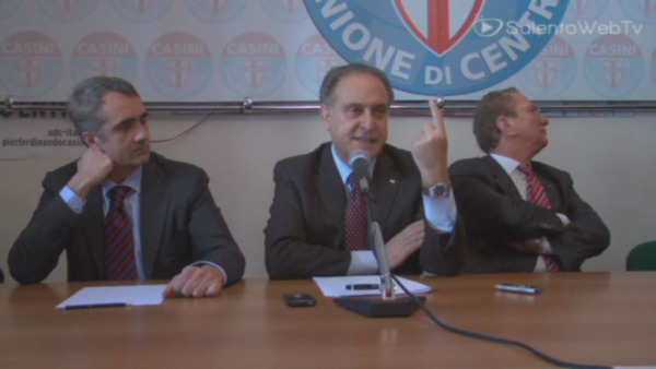 Lorenzo Cesa: "A Lecce, come in tutta Italia, noi gli unici coerenti"