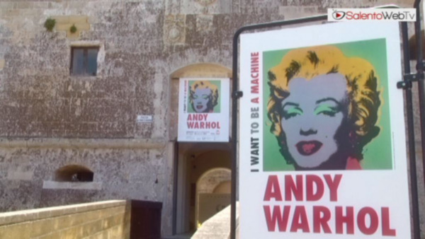 "I want to be a machine". Con Andy Warhol Otranto comunica con la pop art